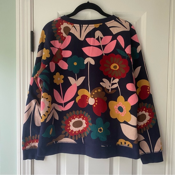 Boden Floral Sweatshirt - Picture 3 of 5